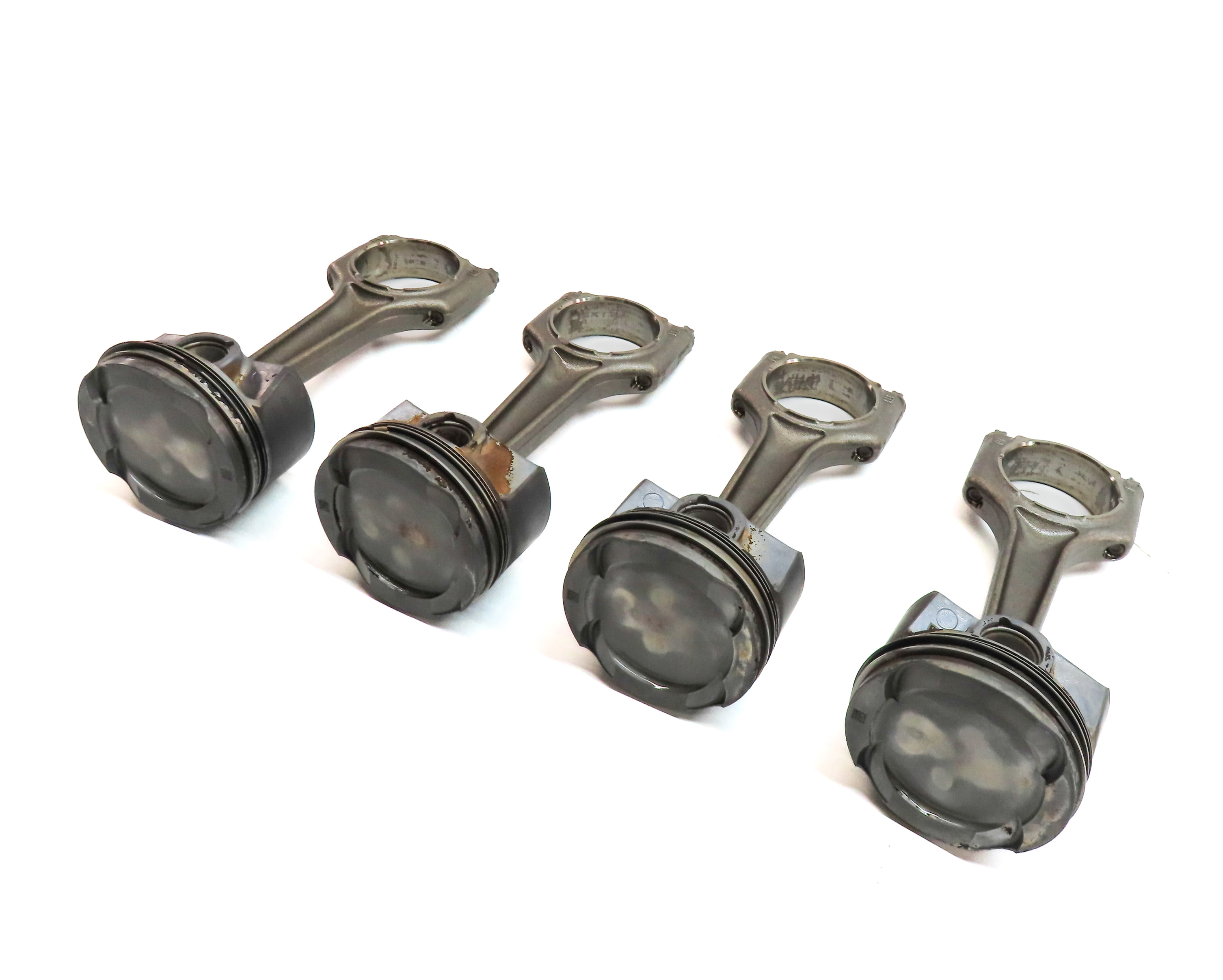 16-20 BMW 230i 330i 430i 530i 740i X1 X2 X3 X4 2.0L TURBO PISTON & ROD SET/4 — exact item pictured
